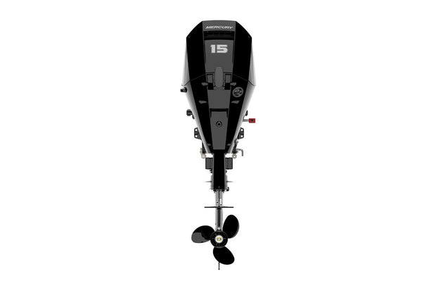 Image of Mercury 15hp EFI Outboard – Electric Start, Long Shaft, Power Tilt, Tiller Handle, Brand New | 15ELPT